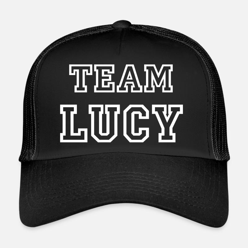 TEAM LUCY Nom du chien TeamTricot Casquette trucker 