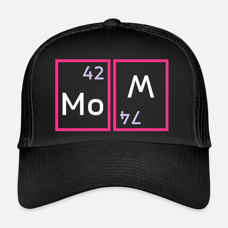 Mom (molybdenum, tungsten twisted) Trucker Cap