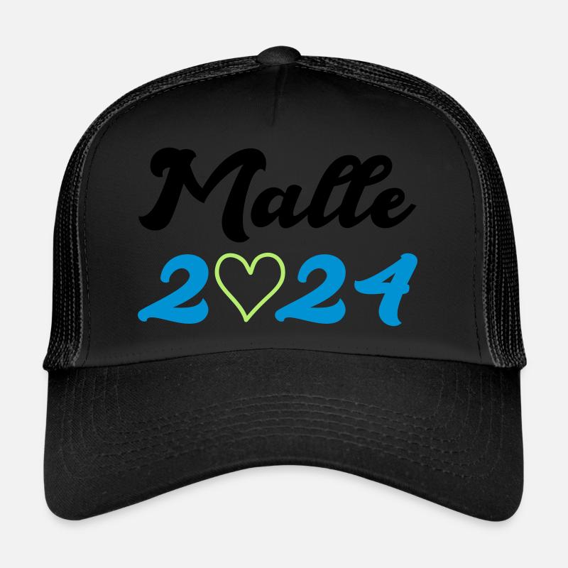 Malle 2024 Coeur Casquette trucker 