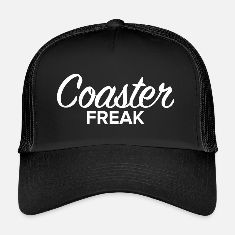 Coaster Freak Script - Trucker Cap - black/black