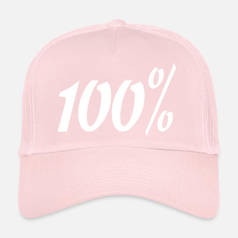 100% Trucker Cap
