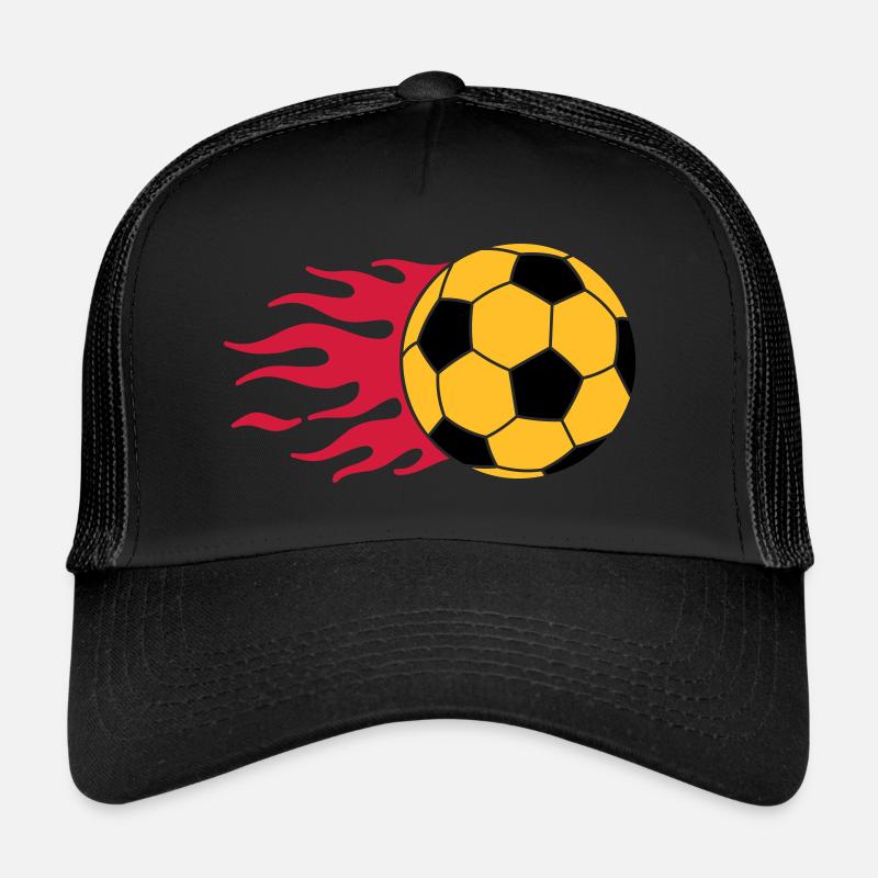 burning ball Trucker Cap