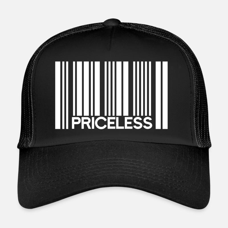Code à barres inestimable Prix Casquette trucker 