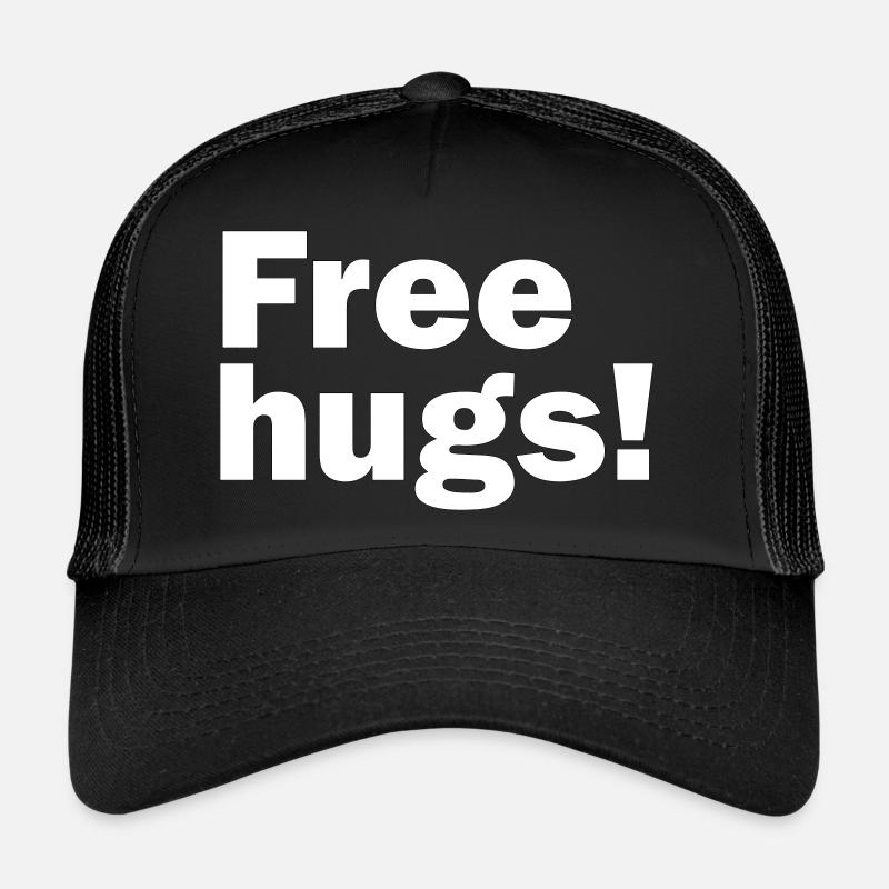 Free hugs - Trucker Cap - black/black