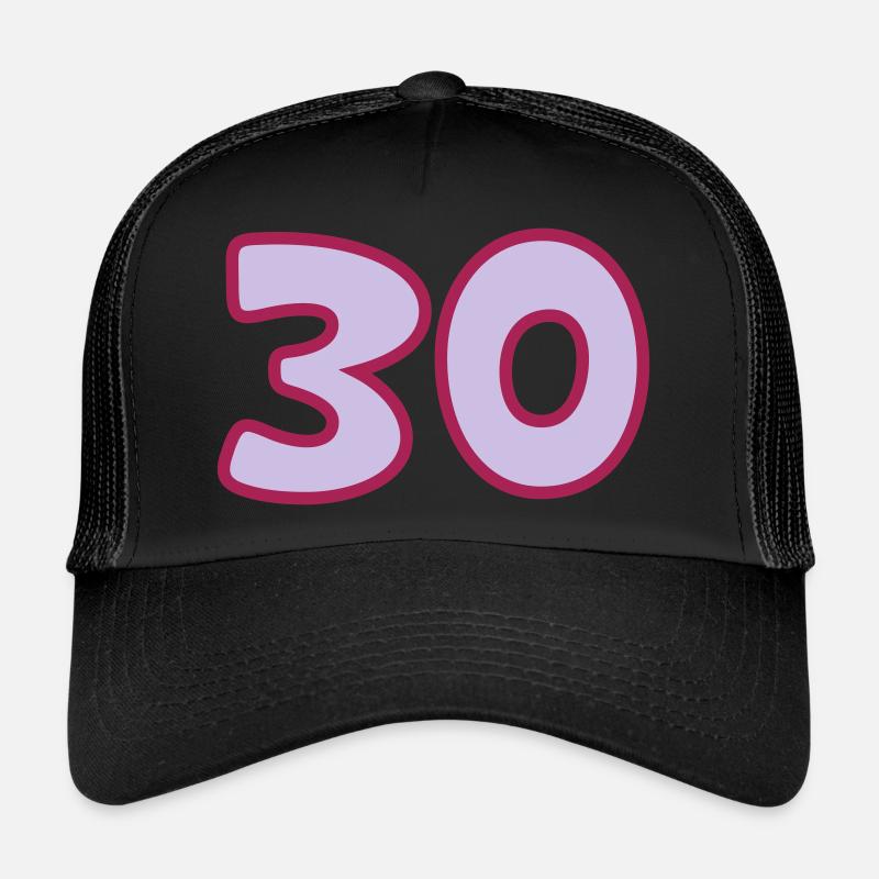 30e anniversaire 30 ans Casquette trucker 