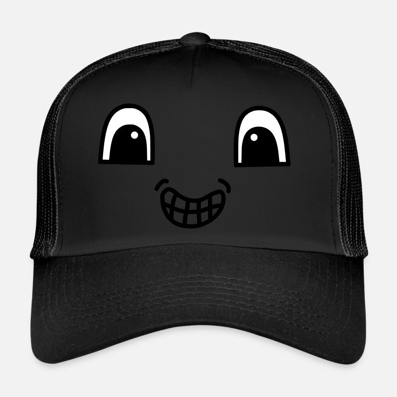 Cute face showing teeth Trucker Cap