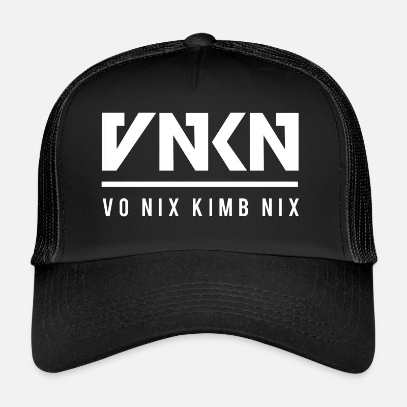 VO NIX KIMB NIX - Trucker Cap - Schwarz/Schwarz
