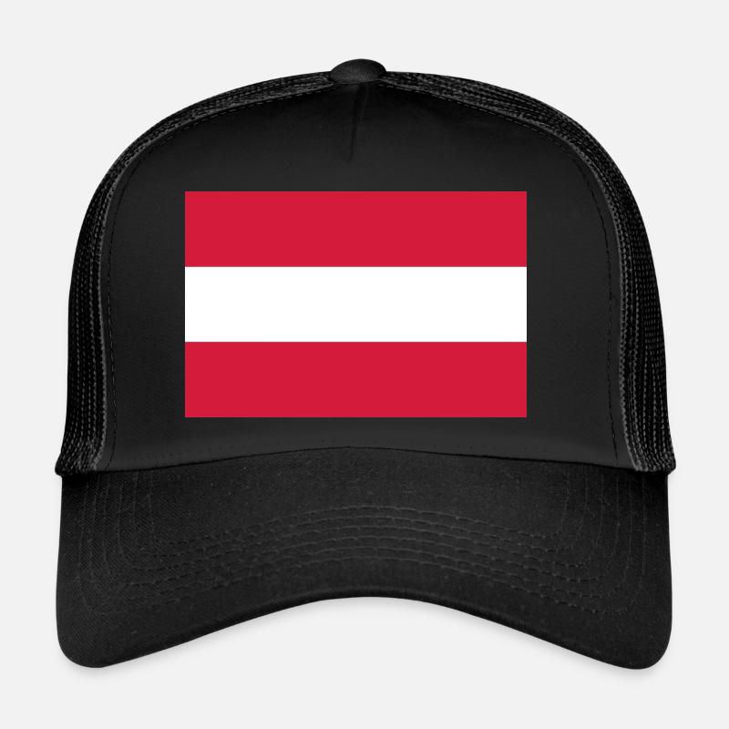 Österreich Flagge Trucker Cap