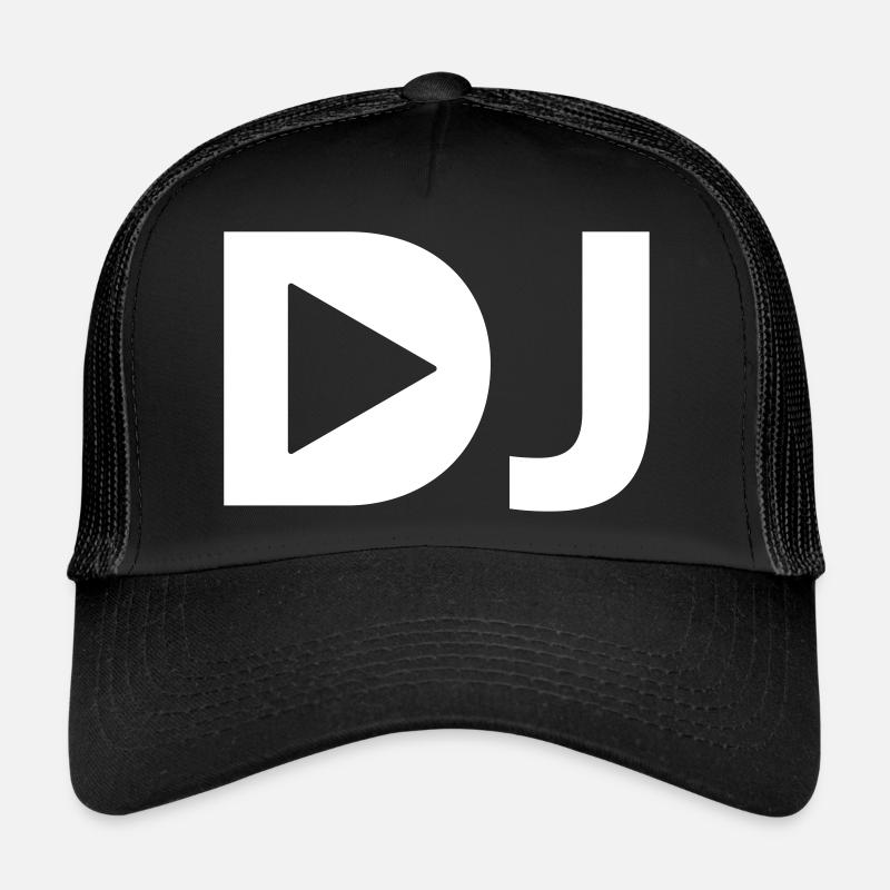DJ joue la musique Casquette trucker 