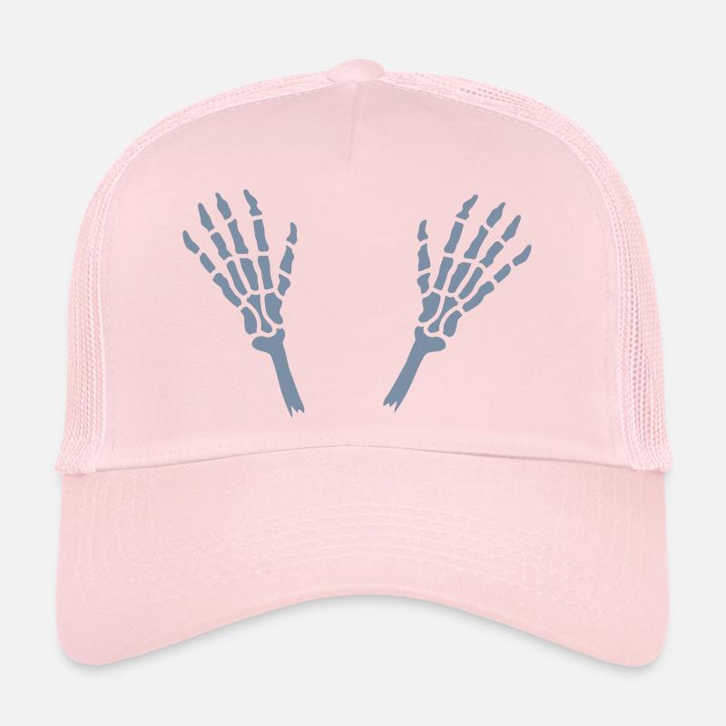 Severed Skeleton Hands Bones Trucker Cap