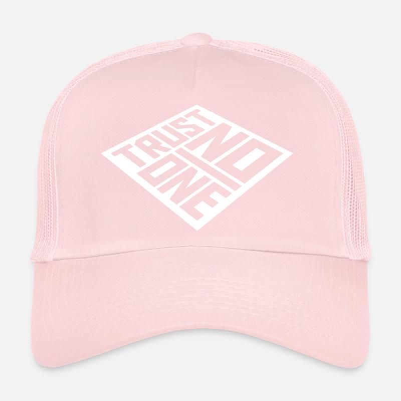 ne faites confiance à personne pour ne citer Casquette trucker 