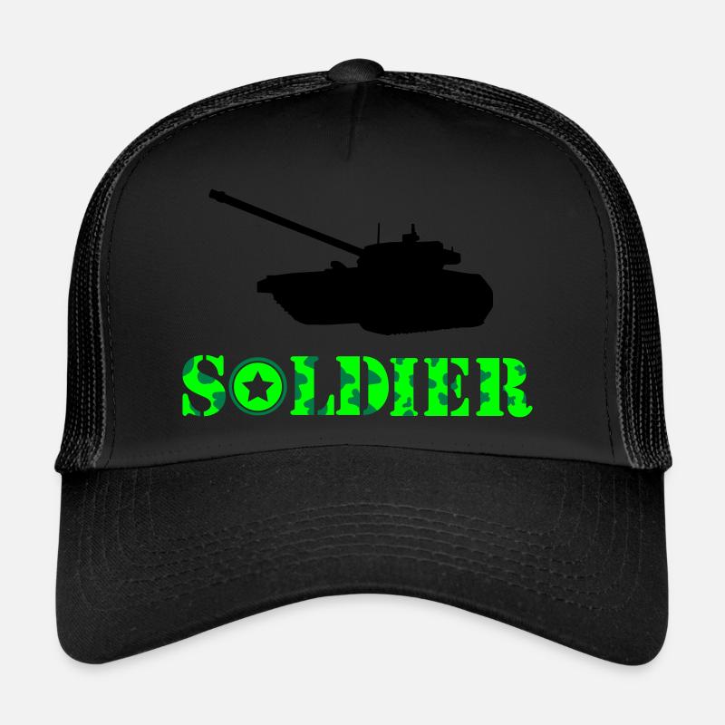 panzer soldat Trucker Cap