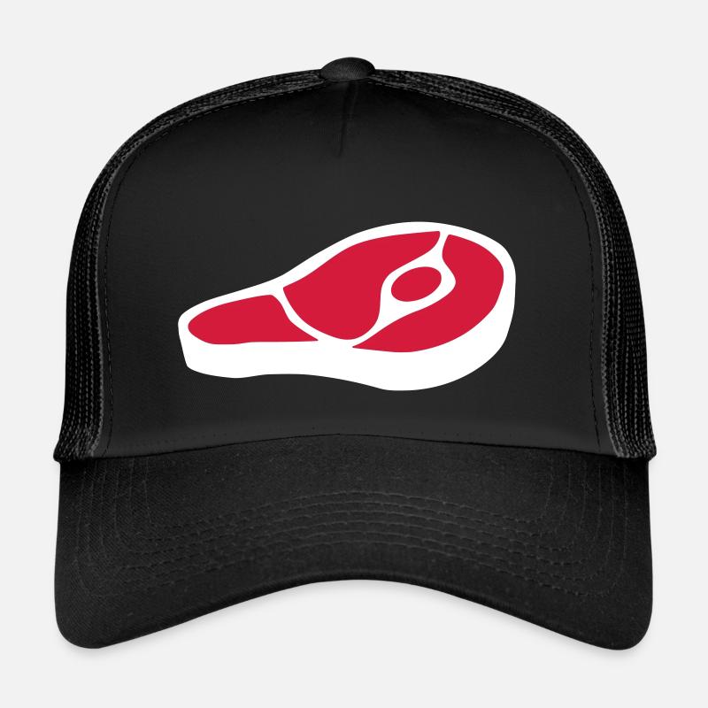 Fleisch - Trucker Cap - Schwarz/Schwarz
