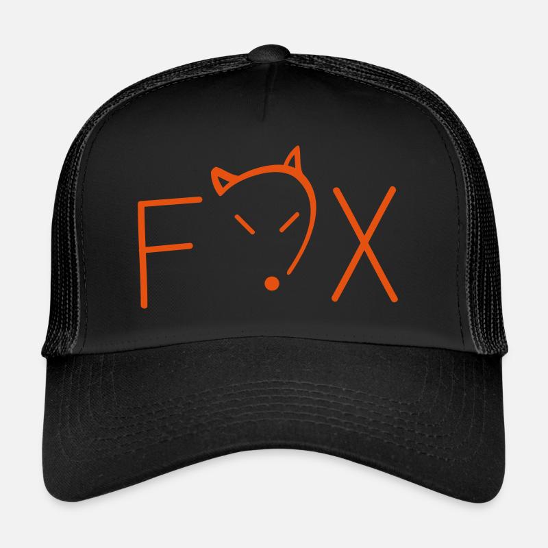 Der Fuchs - Trucker Cap - Schwarz/Schwarz