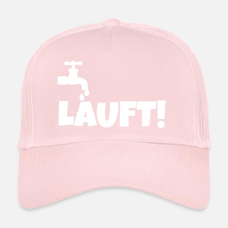 Wasserhahn läuft Trucker Cap