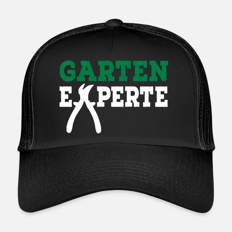 Garten - Trucker Cap - Schwarz/Schwarz