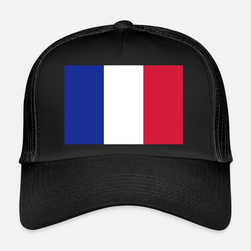 Drapeau français / French flag Casquette trucker 