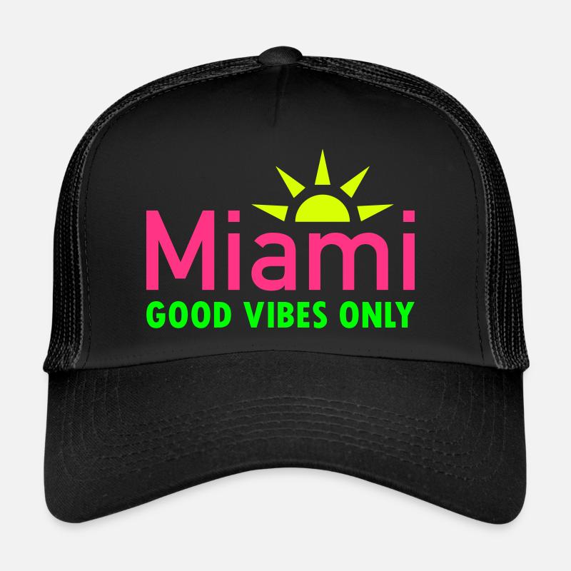 Miami, good vibes only (Sonne, Sonnenstrahlen) Trucker Cap