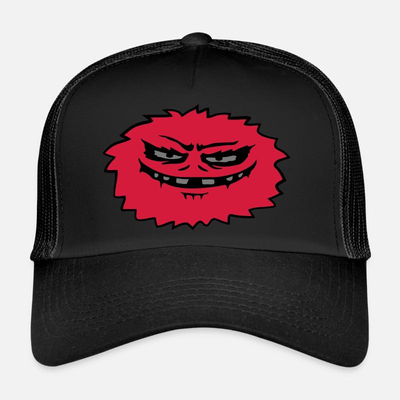 Hairy Evil Monster Comic Trucker Cap