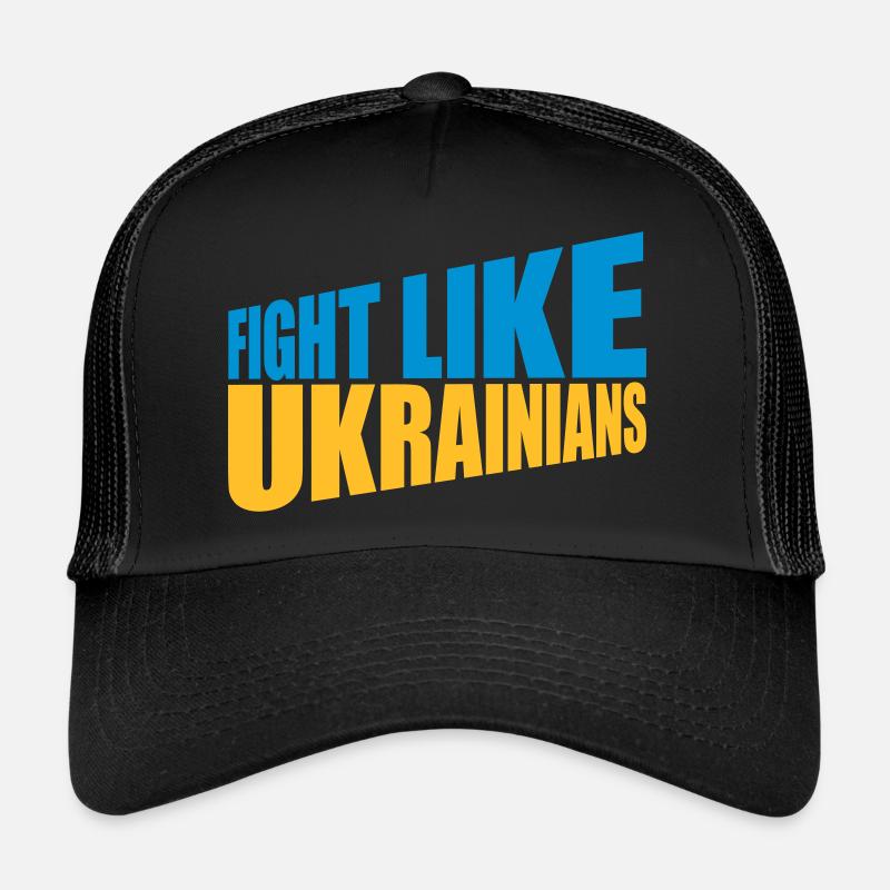 se battre comme citation des ukrainiens Casquette trucker 