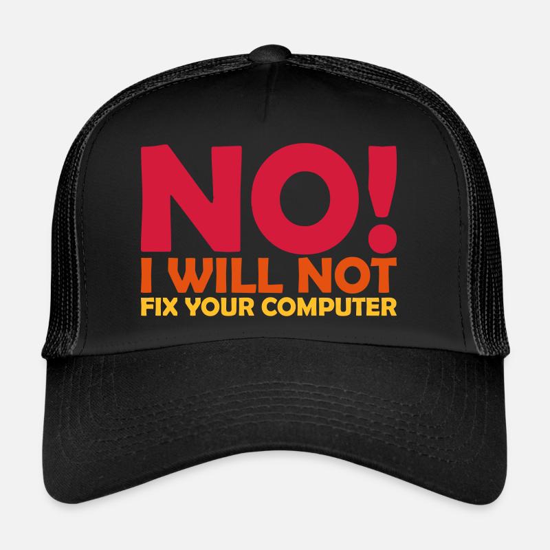 Ne pas réparer votre ordinateur Casquette trucker 