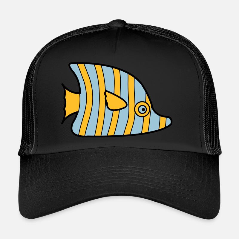 poisson Casquette trucker 