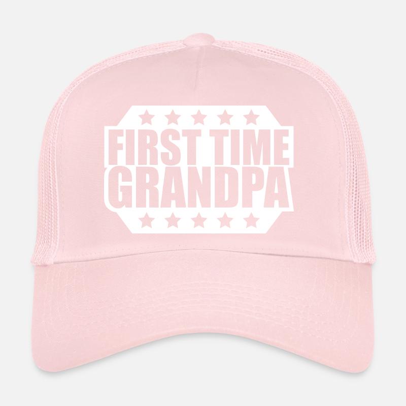 First Time Grandpa Bester Opa Großvater Liebe Opi Trucker Cap