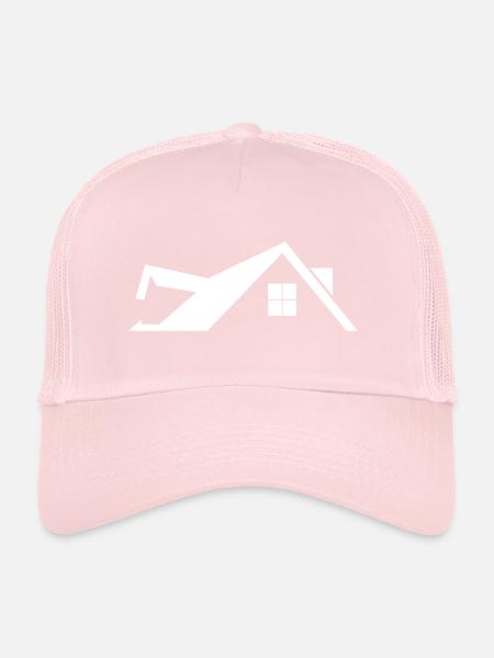 Roof - Trucker Cap - pale pink - Front