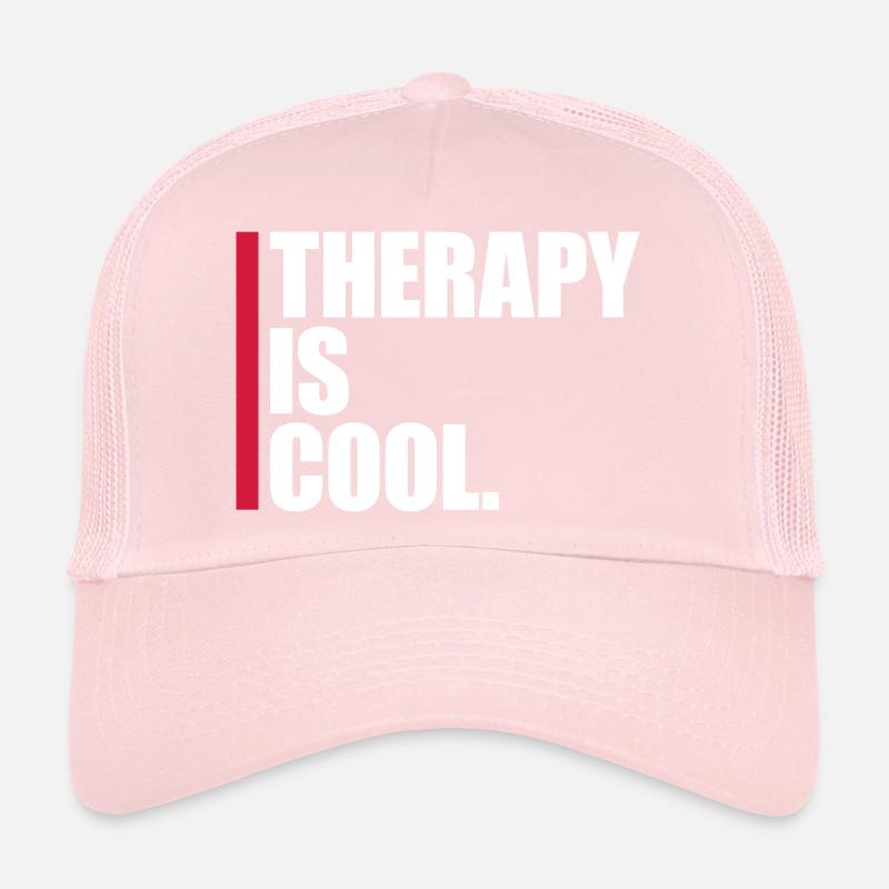 la thérapie est cool Citation Casquette trucker 
