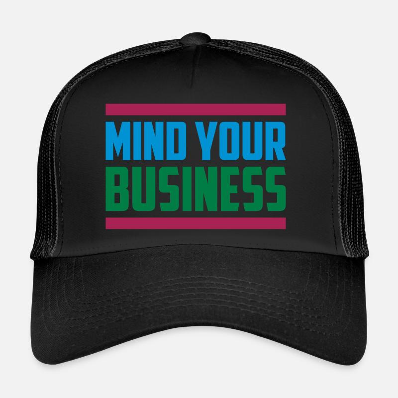 Occupez-vous de votre entreprise | Couleurs changeantes Casquette trucker 