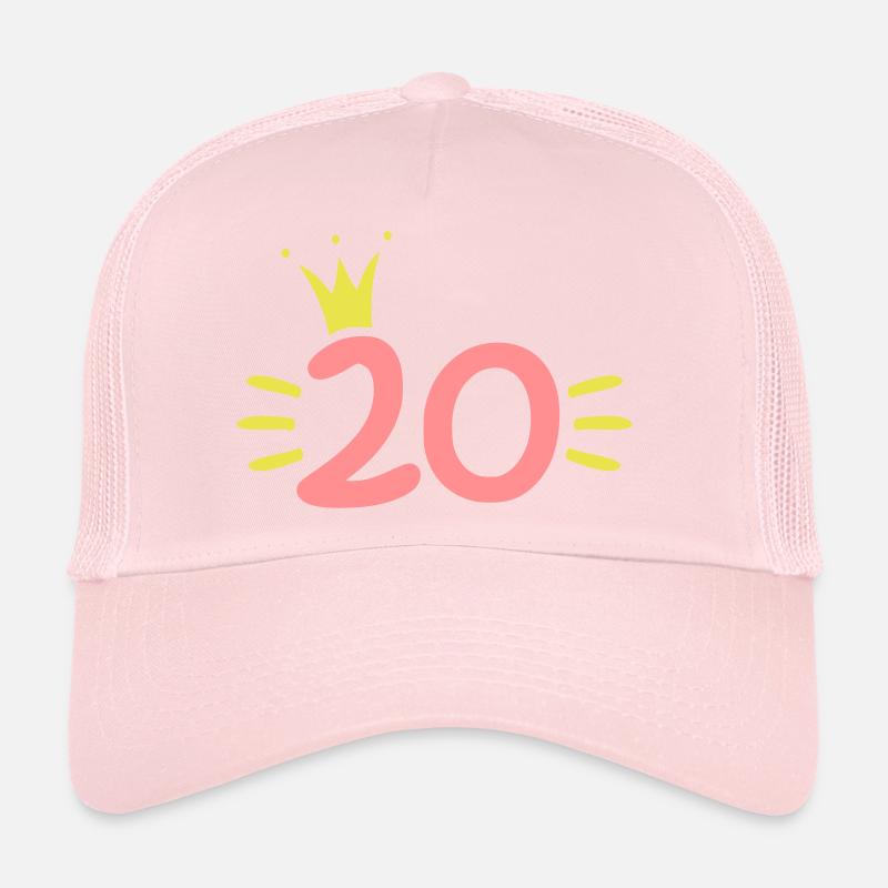 Couronne du 20e anniversaire Casquette trucker 