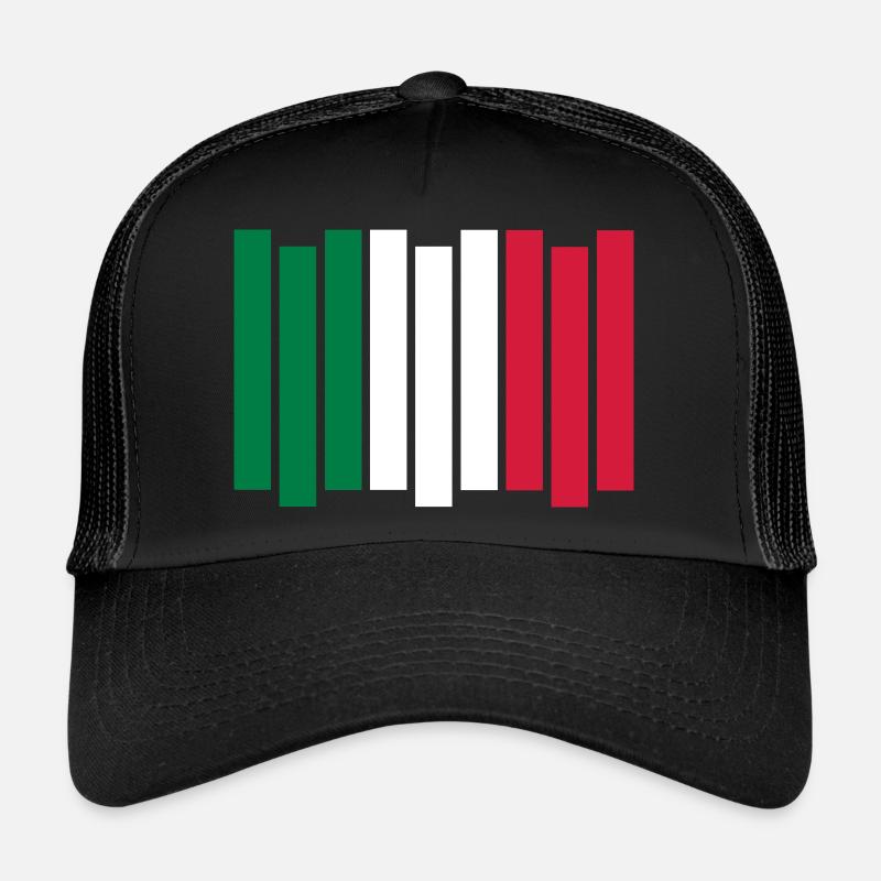 Rayures Italie Casquette trucker 