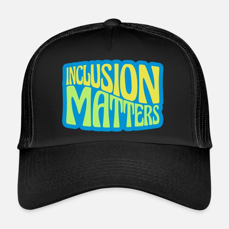 inclusion matters Logo Zitat Trucker Cap