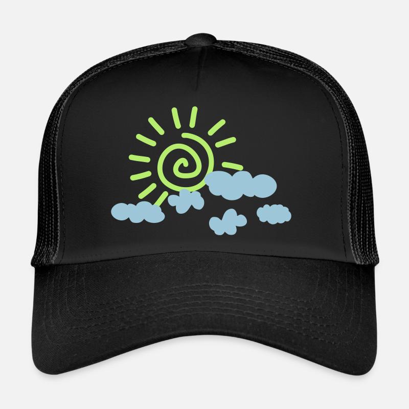 Soleil Ciel Casquette trucker 