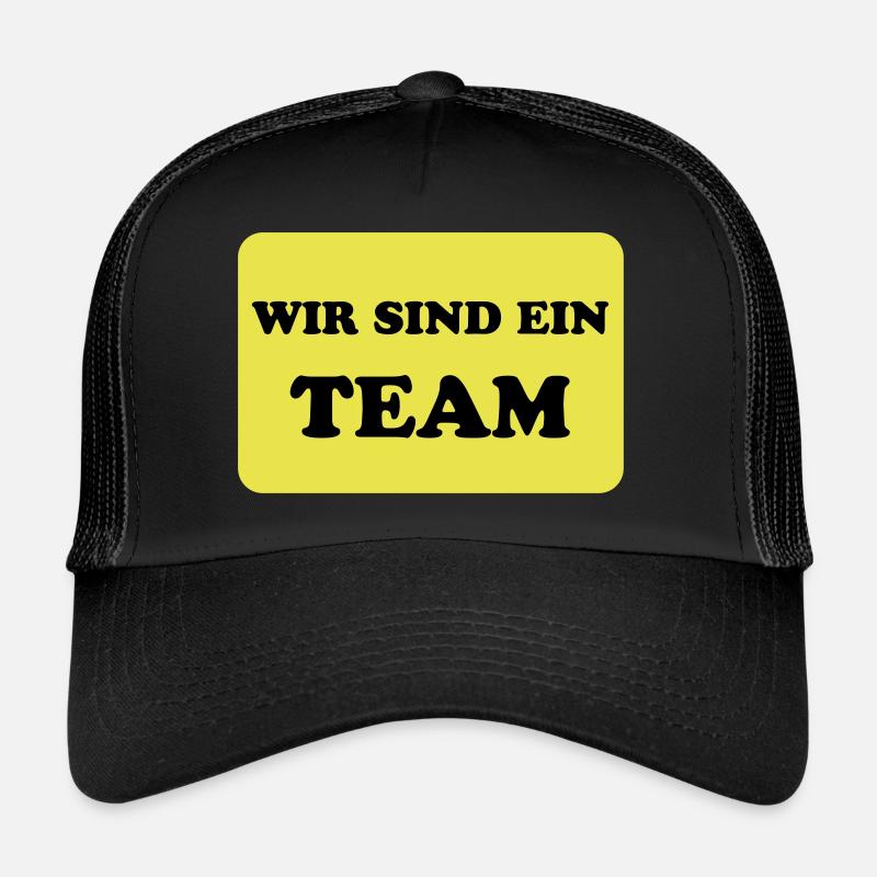 Team and Teamwork Trucker Cap