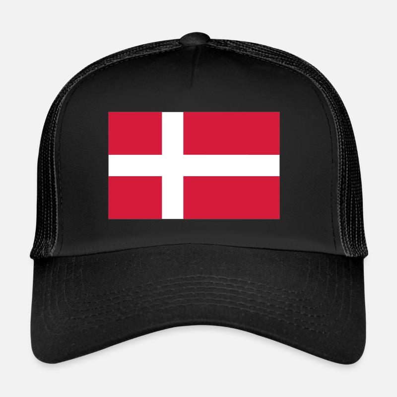 Denmark Flag Trucker Cap