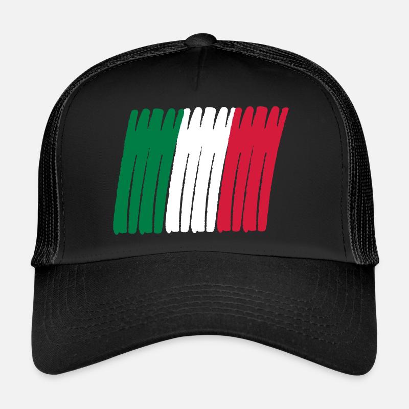 italia banner Trucker Cap