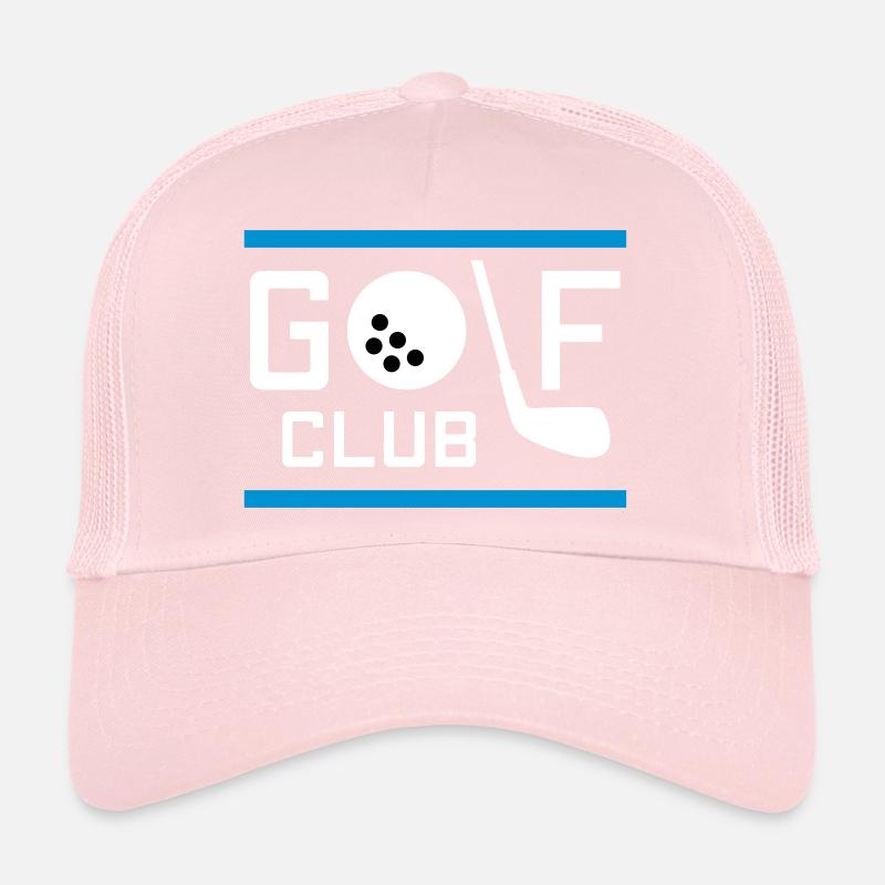 Golfclub (Golfball als o, Golfschläger als l) Trucker Cap