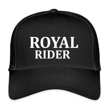Royal - Trucker Cap - Schwarz/Schwarz - Vorne
