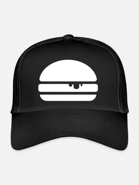 Hamburger Minimalismus - Trucker Cap - Schwarz/Schwarz