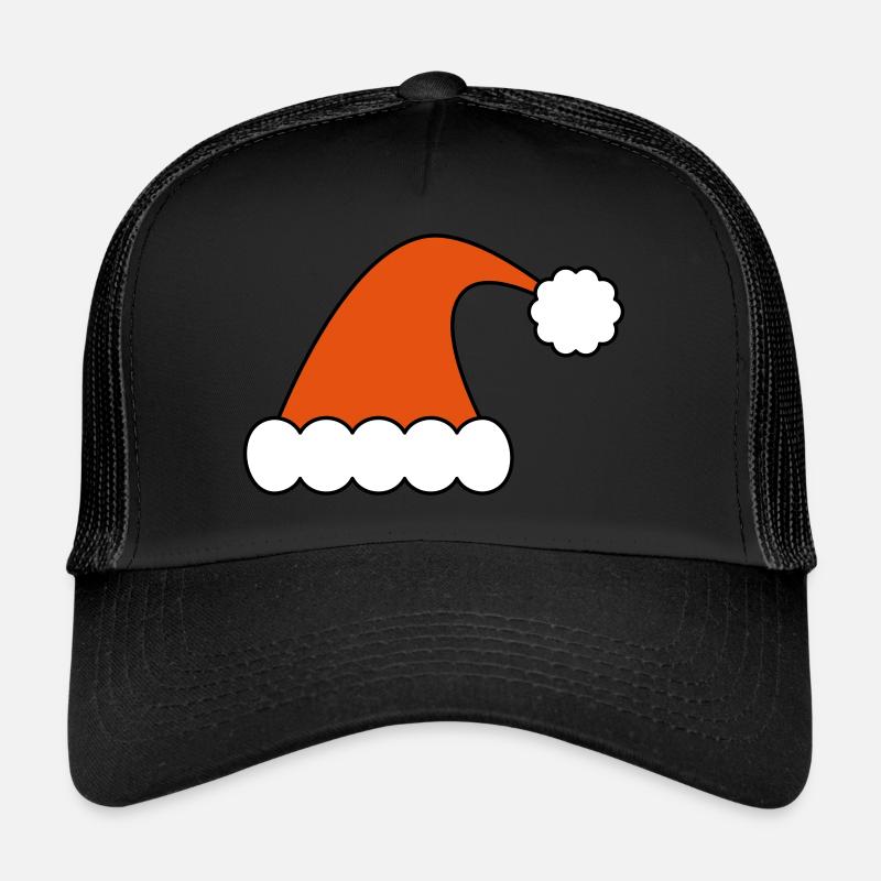 Père Noël clipart Noël motif Casquette trucker 