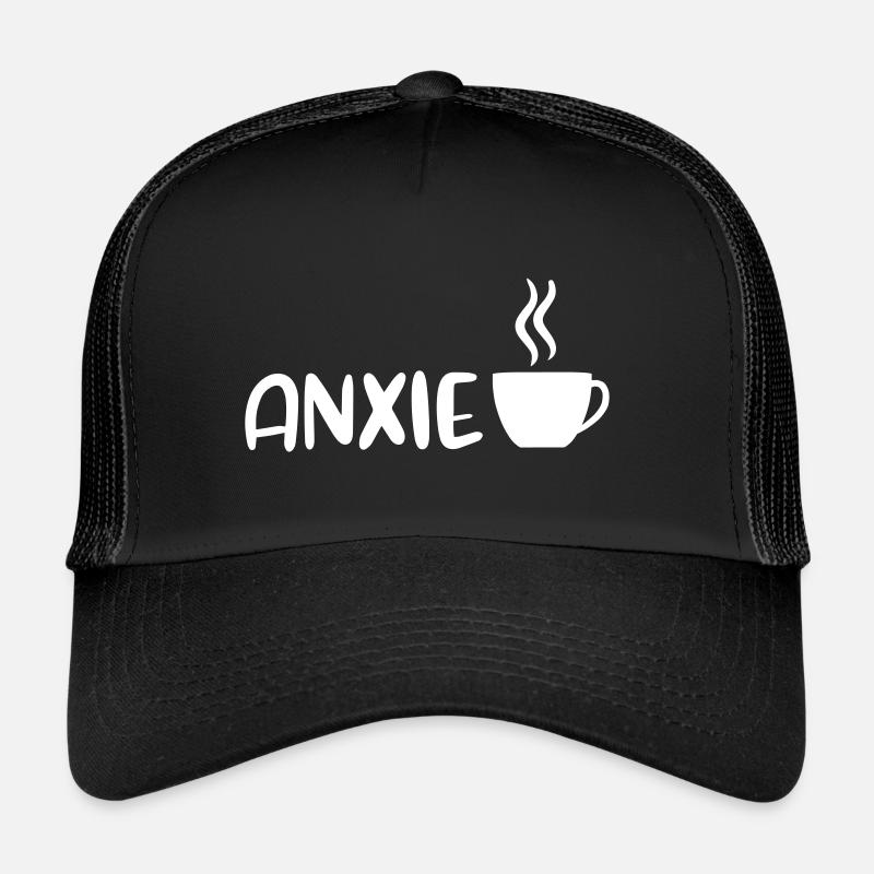 Anxiety Anxietee Anxietea Angst Tee Geschenk Shirt Trucker Cap
