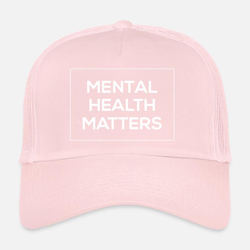Mental Health Matters Beendet das Stigma Geschenk Trucker Cap