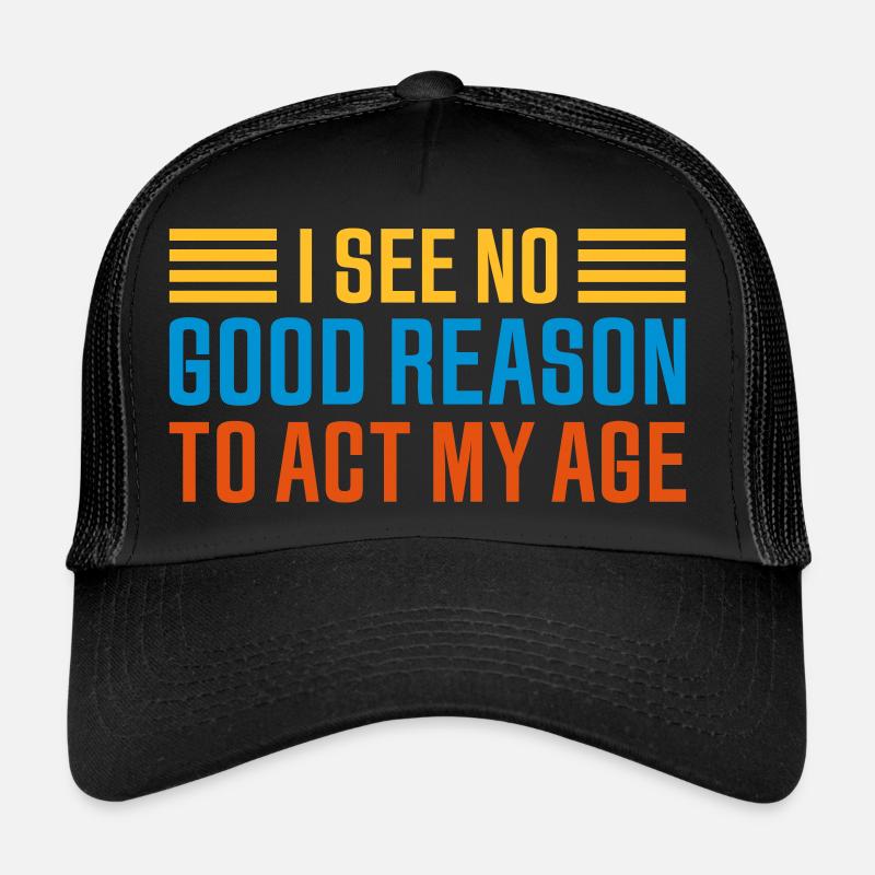 pour agir à mon âge Casquette trucker 