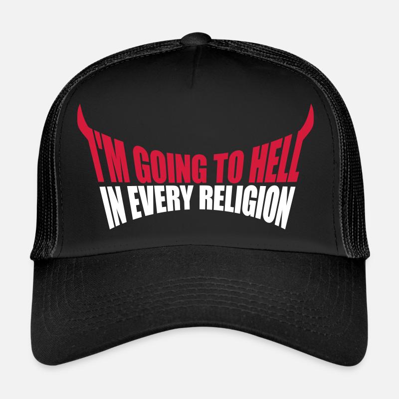 Aller en enfer Casquette trucker 
