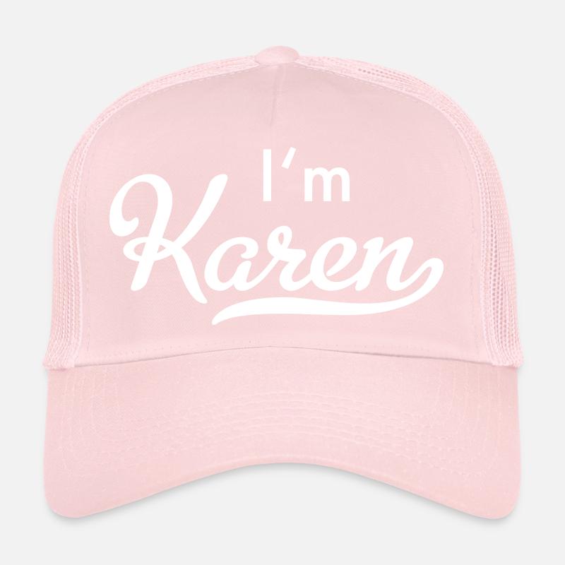 Je m’appelle Karen Casquette trucker 