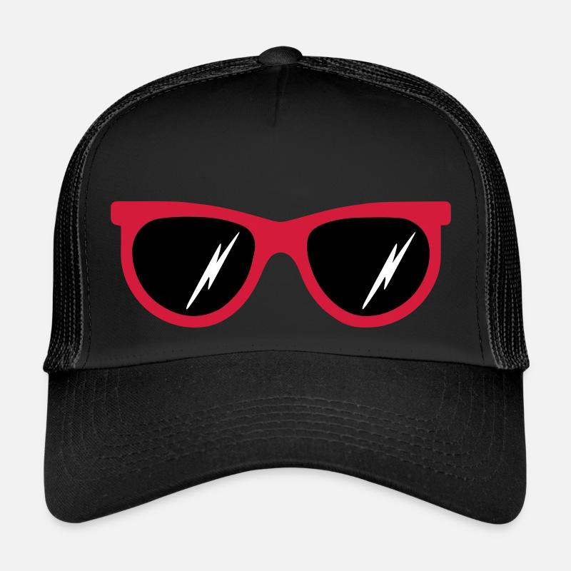 Sunglasses - Sunglasses - Different Colors😎 - Trucker Cap - black/black