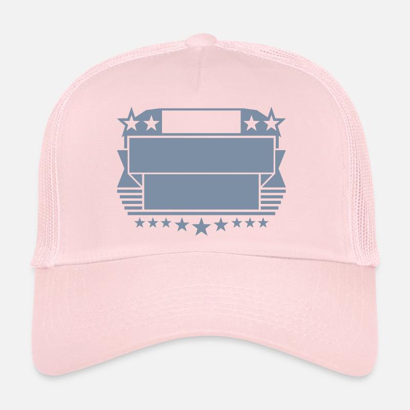 Frame Shield Insérer du texte Casquette trucker 