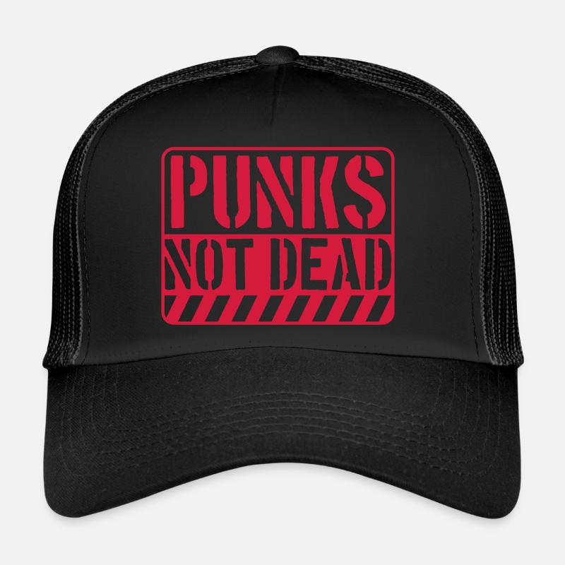 punks pas mort citation Casquette trucker 