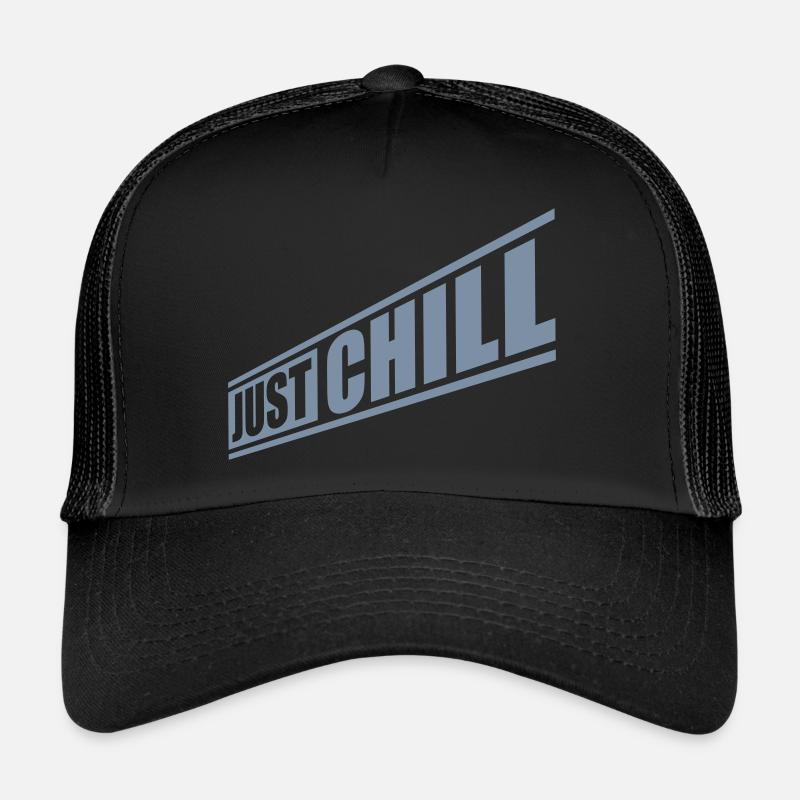 Laziness Just Chill Logo Casquette trucker 